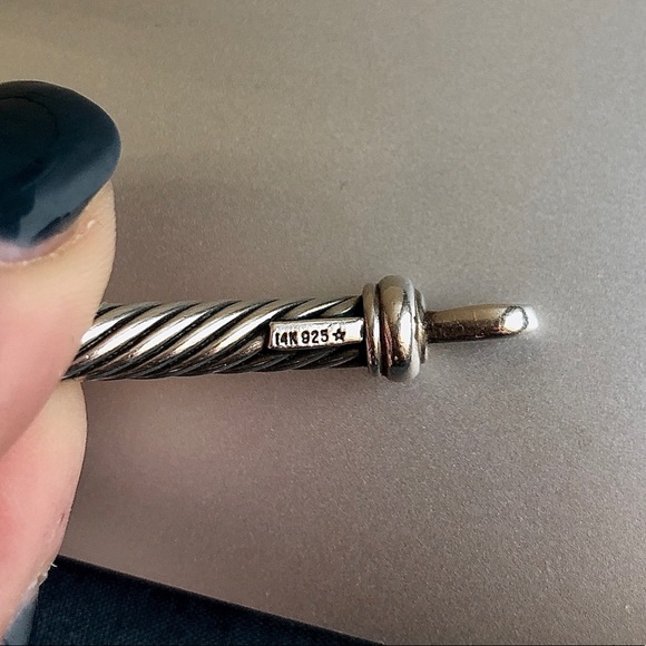 David Yurman Vintage Cable Collar Necklace - Picture 5 of 6